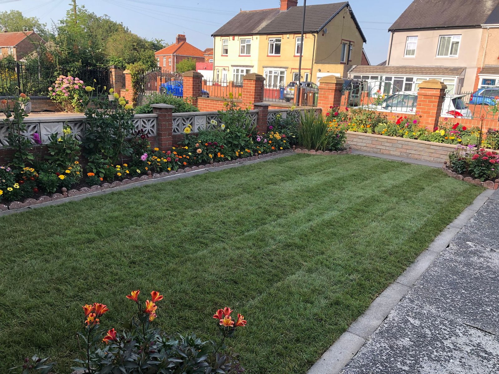 Front Lawn Turf Laying